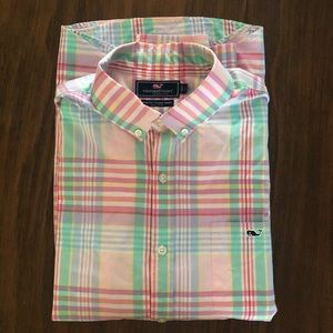 Vineyard Vines Tucker Slim Fit Shirt Large